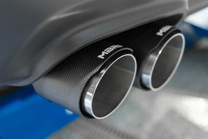MBRP 15-Up Challenger 5.7 / 17-Up 6.2L/6.4L 3in Race Series Cat-Back con puntas cuádruples T304 Escape
