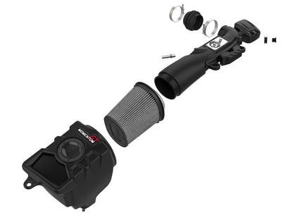 aFe Momentum GT Pro DRY S Sistema de admissão de ar frio 2018+ Jeep Wrangler (JL) V6 3.6L