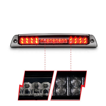 ANZO 1994-2001 Dodge Ram 1500 LED 3ª luz de freio fumaça