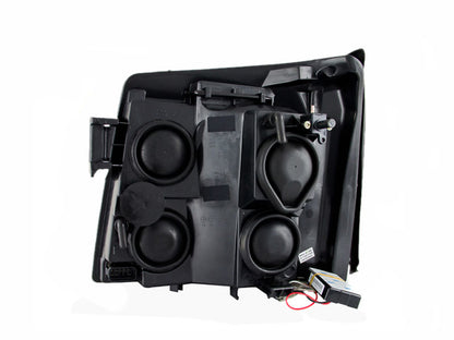 ANZO 2003-2006 Cadillac Escalade Projetor Faróis com Halo Chrome (CCFL) (compatível com HID)