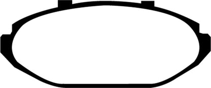 EBC 98-02 Ford Crown Victoria 4.6 (Phenolic Pistons) Ultimax2 Front Brake Pads