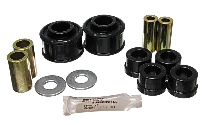 Suspensão Energy Subaru Crosstrek/Forester/Impreza/Legacy/WRX Preto Conjunto de Buchas do Braço de Controle Dianteiro