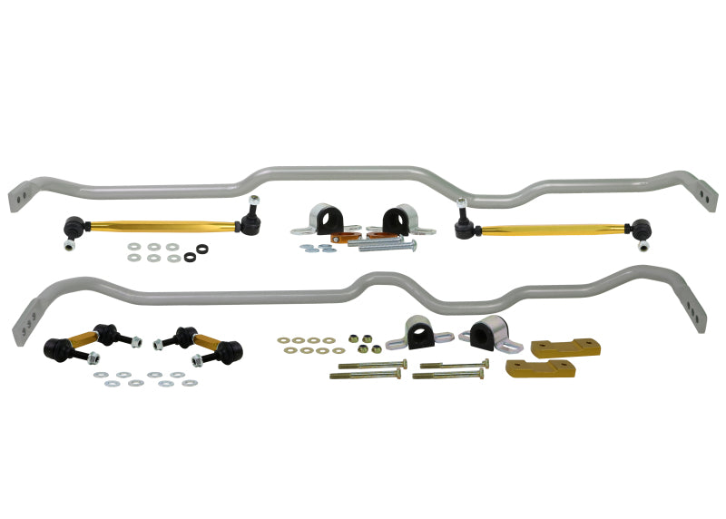 Kit de barra estabilizadora dianteira e traseira Whiteline 12-13 Volkswagen Golf R