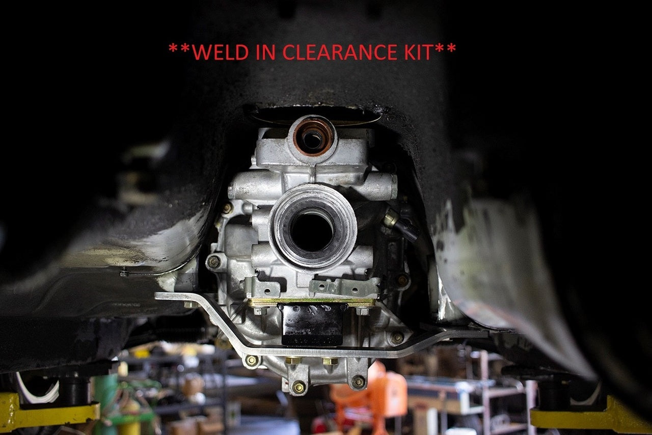 ISR Performance - 240sx S13/14 -Weld In Transmission Tunnel Clearance Kit (IS-240-WITTCLR)