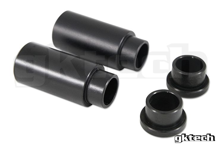 GKTech - 240SX/SKYLINE INSERTOS DE BUCHA DE HASTE DE TENSÃO OFFSET (CSTR-ENDX) 