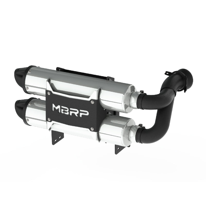 MBRP 17-19 Can-Am Maverick X3 escape de serie de rendimiento de doble deslizamiento