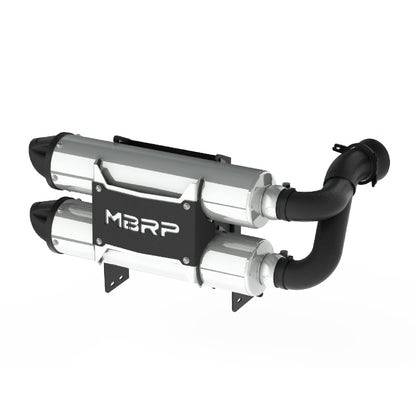 MBRP 17-19 Can-Am Maverick X3 escape de serie de rendimiento de doble deslizamiento