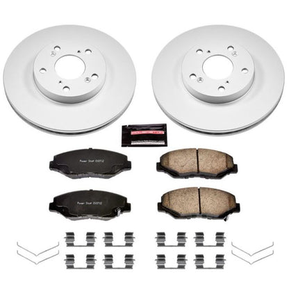 Power Stop 14-15 Acura ILX Front Z17 Evolution Geomet Juego de frenos revestidos