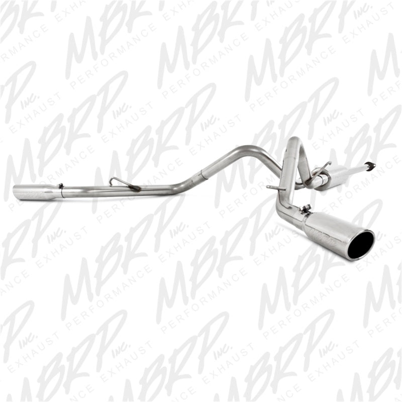 MBRP 05-13 Toyota Tacoma 4.0L EC/CC Doble lado dividido T409 Cat Back Escape