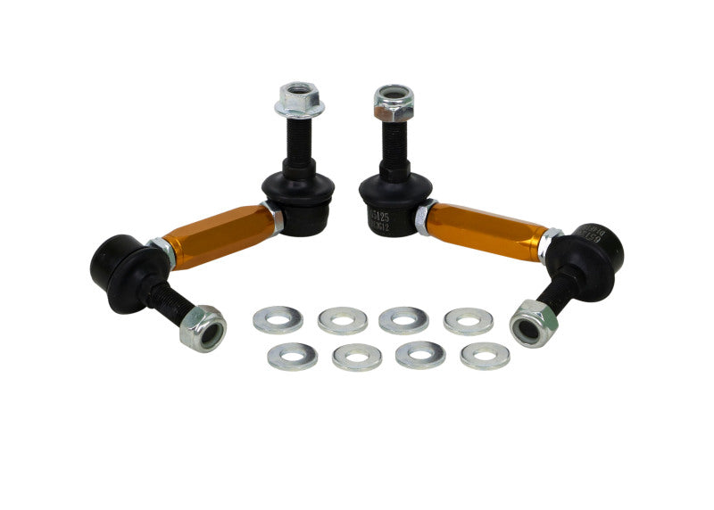 Whiteline Universal Sway Bar Link Assembly Heavy Duty Ajustable Acero Bola 115mm Tamaño