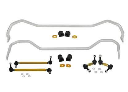 Whiteline 08-09 Pontiac G8 / G8 GT (Incl. 2009 G8 GXP) Kit de barra estabilizadora delantera y trasera
