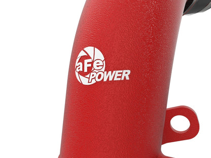 aFe Kia Stinger 18-22 V6-3.3L (tt) BladeRunner Tubo de carga fría - Rojo
