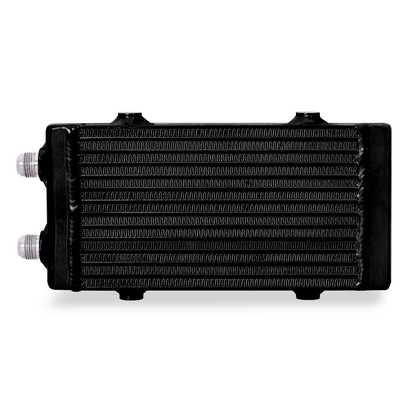 [GARAGE SALE] - Mishimoto Universal Small Bar and Plate Dual Pass Black Oil Cooler
