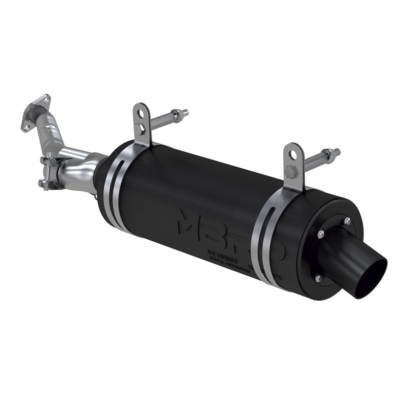 MBRP 06-11 Kawasaki KVF 750 Brute Force Slip-On Escape combinado con silenciador deportivo