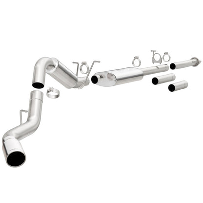 Escape inoxidável Cat-Back MagnaFlow 2015 Chevy Silverado 2500HD 6.0LP/S saída traseira 5 pol.