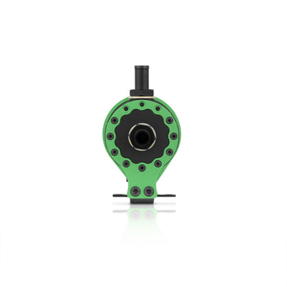 Mishimoto Recipiente de captura de aceite con deflector universal - Verde