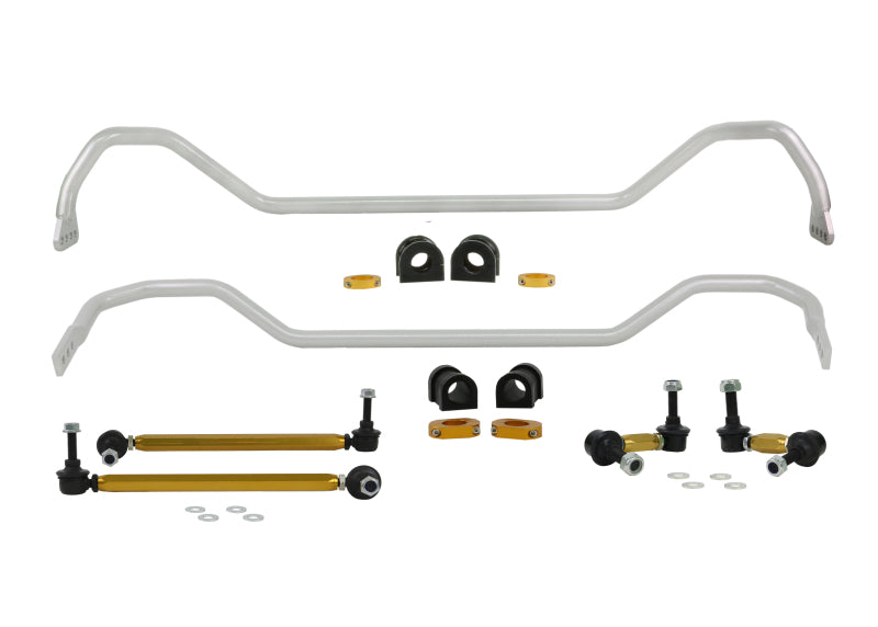 Whiteline 08-09 Pontiac G8 / G8 GT (Incl. 2009 G8 GXP) Kit de barra estabilizadora delantera y trasera