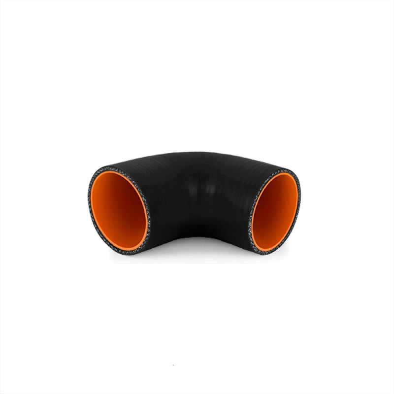 Mishimoto 2.75in Acoplador de 90 grados - Negro