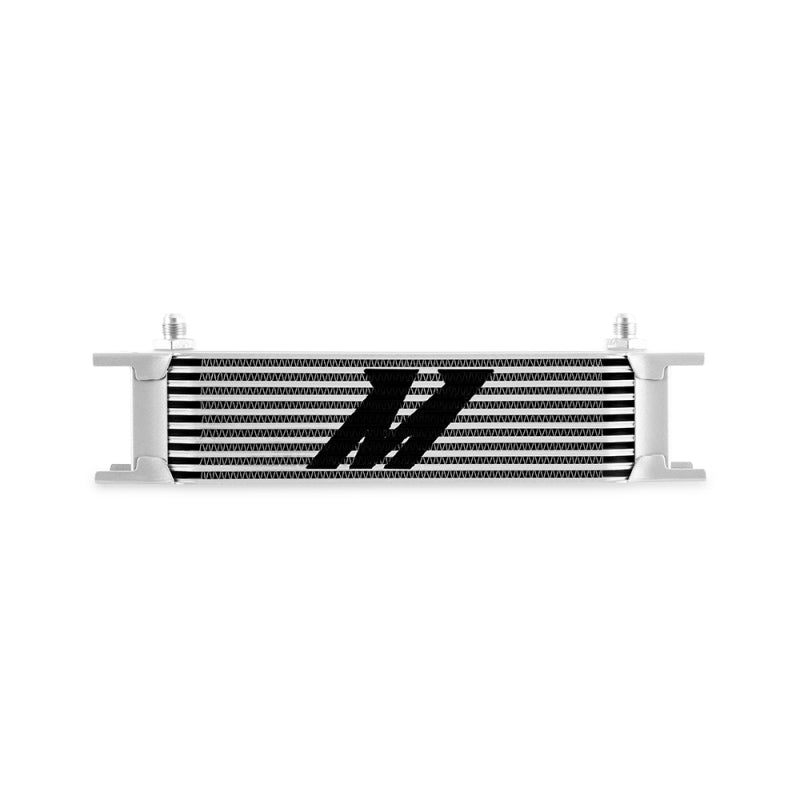 Mishimoto Universal -6AN Enfriador de aceite de 10 filas - Plata