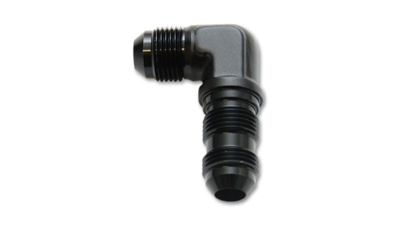 Adaptador de anteparo Vibrante -10AN Encaixe de cotovelo de 90 graus - anodizado preto somente