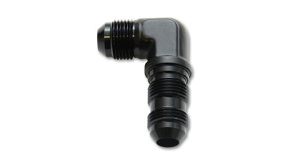 Vibrante Adaptador de antepara -8AN Encaixe de cotovelo de 90 graus - anodizado preto somente