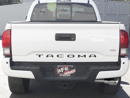 aFe MACH Force-Xp 2-1/2in 304 SS Cat-Back Escape con puntas pulidas 2016+ Toyota Tacoma 2.7L/3.5L