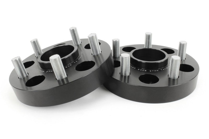 Perrin 17-18 Honda Civic Type R 64.1mm Hub 5x120 27mm Espaciadores de rueda (un par)