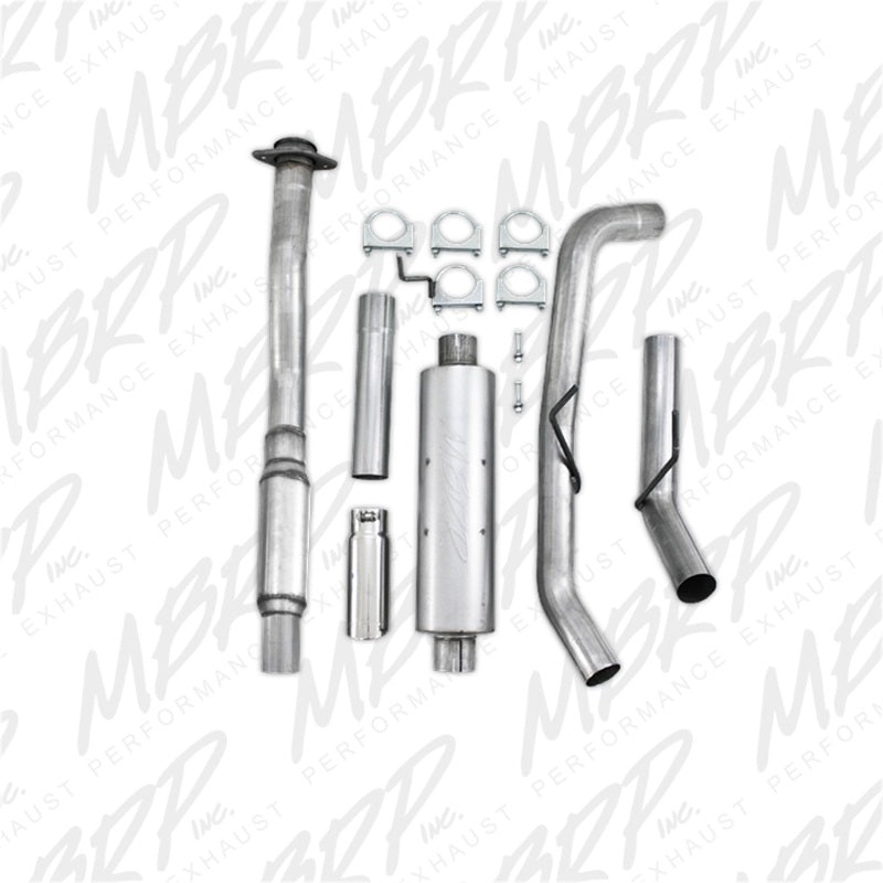 MBRP 11-12 Ford F150 3in Cat Back Single Side Exit Alum Sistema de escape