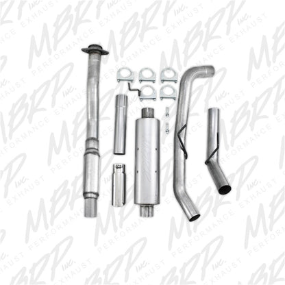 MBRP 11-12 Ford F150 3in Cat Back Single Side Exit Alum Sistema de escape