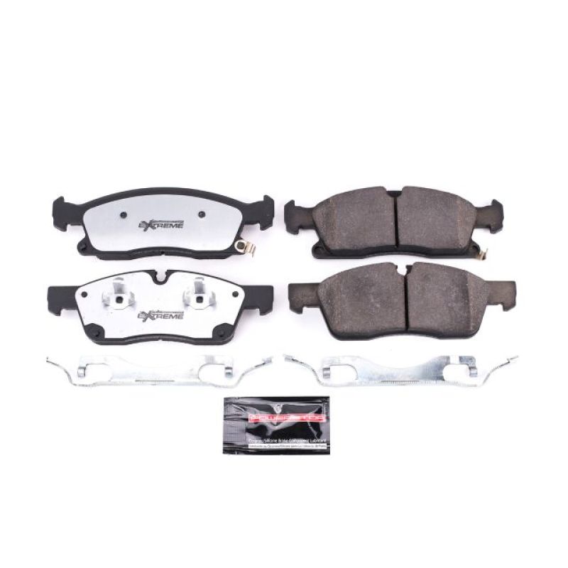 Power Stop 2017 Dodge Durango Front Z36 Truck &amp; Tow Pastillas de freno con hardware