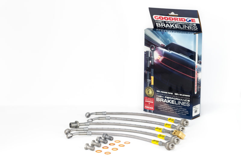 Goodridge 93-96 Chevrolet Impala SS Líneas de freno
