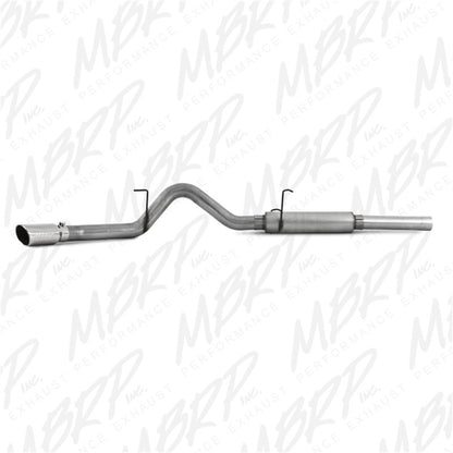 MBRP 2004.5-2007 Dodge 2500/3500 Cummins 600/610 Gato trasero de un solo lado
