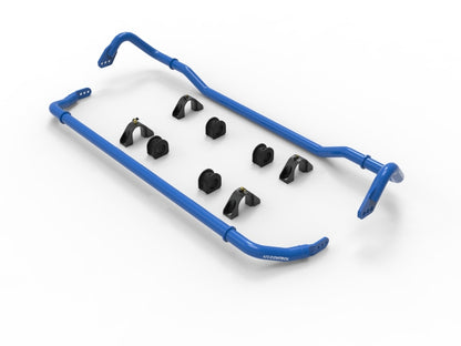 aFe 2020 Chevrolet Corvette C8 Control conjunto de barra estabilizadora dianteira/traseira ajustável de 3 vias