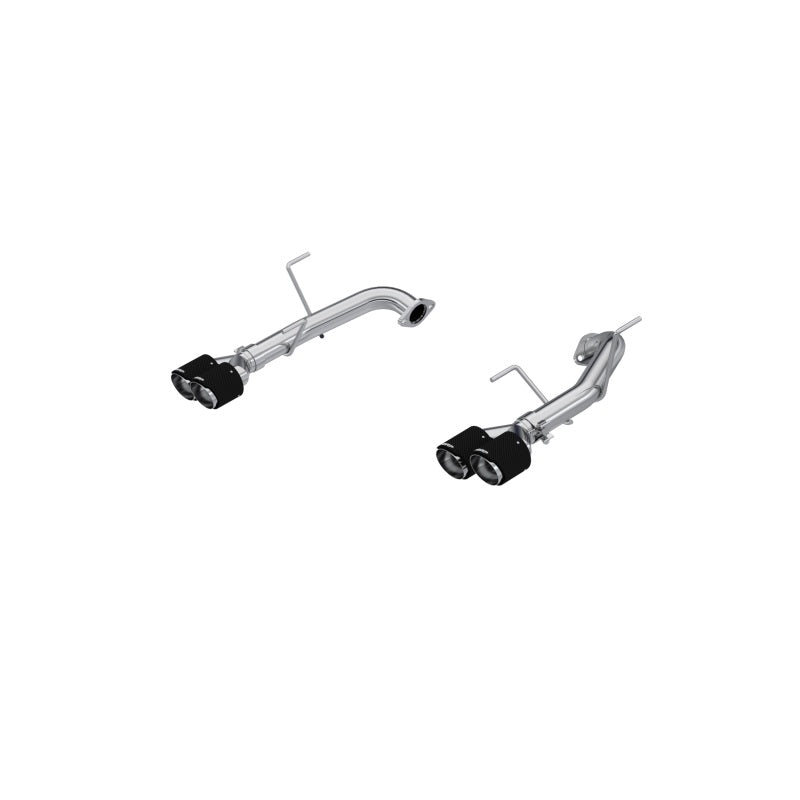 MBRP 2022 Subaru WRX 2.5in Salida trasera doble dividida con puntas Quad CF - T304