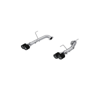 MBRP 2022 Subaru WRX 2.5in Salida trasera doble dividida con puntas Quad CF - T304
