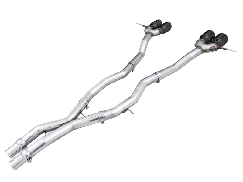 Escape Catback AWE Track Edition para BMW G8X M3/M4 - Ponteiras Diamond Black