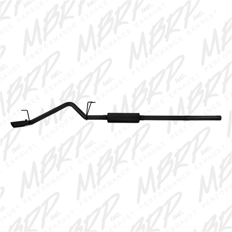 MBRP 09-14 Dodge Ram 1500 5.7L Cat-Back Single Side AL - Negro