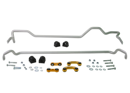 Whiteline 02-03 Subaru Impreza WRX Kit de barra estabilizadora delantera y trasera
