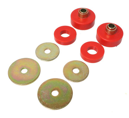 Suspensão de energia para todos os veículos não especificados 2WD Red Universal Mounts/Kit de isolador