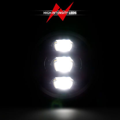 Projetor Full Led ANZO 2018-2019 Jeep Wrangler H.L Preto