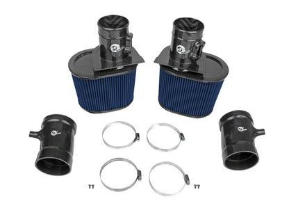 aFe 15-19 Lamborghini Huracan V10-5.2L Track Series Intake System w/ Pro 5R Filter