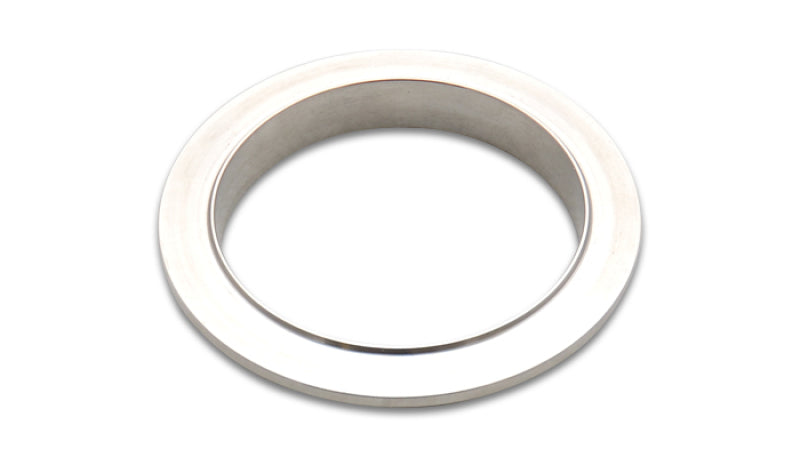 Flange de banda em V de aço inoxidável vibrante para tubulação OD de 2,25 pol. - Macho