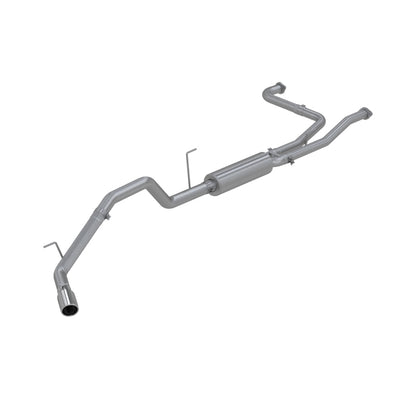 MBRP 2007-2009 Nissan Titan 5.6L EC/CC Gato trasero de un solo lado