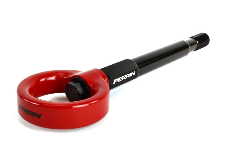 Perrin 2022 Subaru WRX / 18-21 Crosstrek / 14-21 Forester Tow Hook Kit (dianteiro) - Vermelho