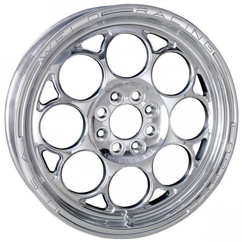 Weld Rodlite 15x10 / 5x4.5 & 4.75 BP / 4.5in. BS Polished Wheel - Non-Beadlock