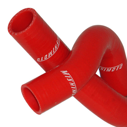 Mishimoto 90-93 Mazda Miata Kit de manguera de radiador de silicona roja