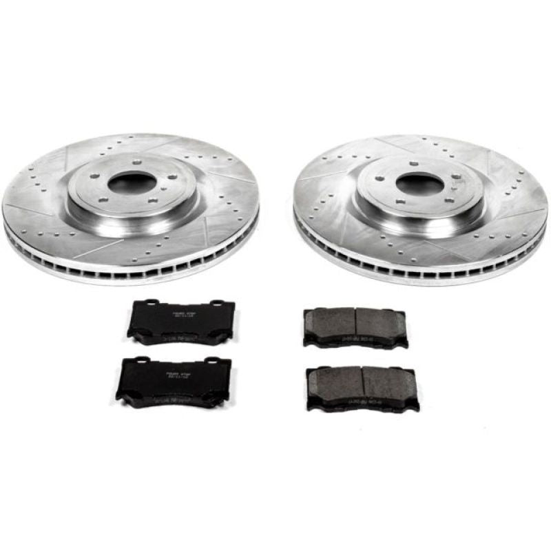 Power Stop 09-13 Infiniti FX50 Delantero Z23 Evolution Sport Kit de Freno