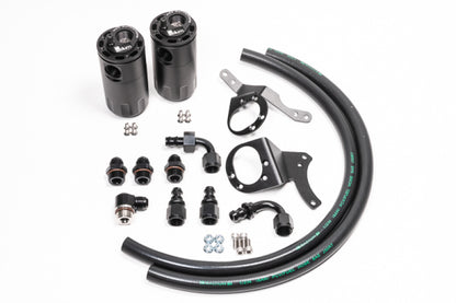 Kit de latas de doble captura Radium Engineering 15-17 Mustang GT Fluid Lock