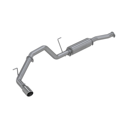 MBRP 2004-2006 Nissan Titan 5.6L EC/CC Gato trasero de un solo lado