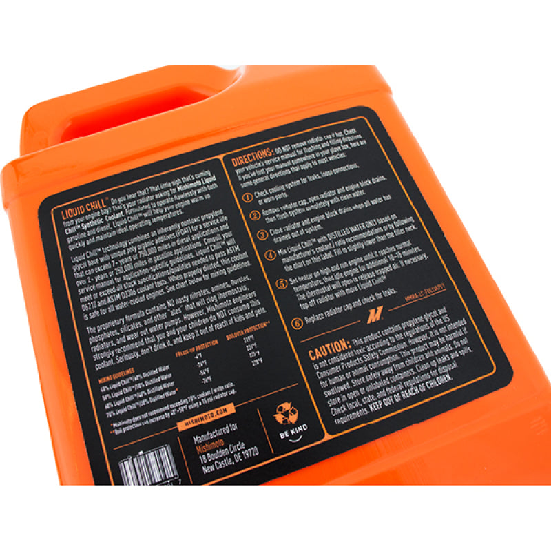 Líquido refrigerante sintético para motores Mishimoto Liquid Chill - Fuerza completa